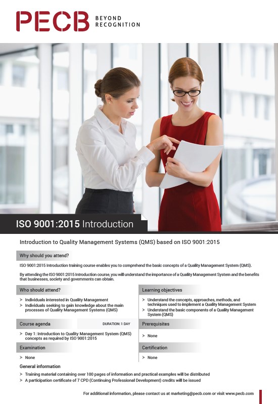 ISO 9001 Introduction